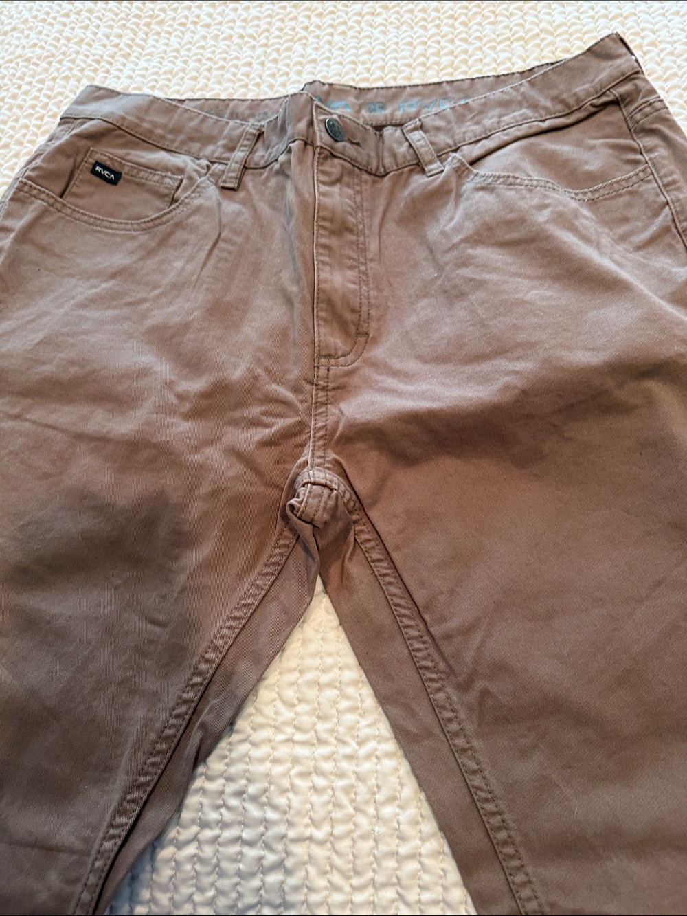 RVCA Men's Brown Casual Pants